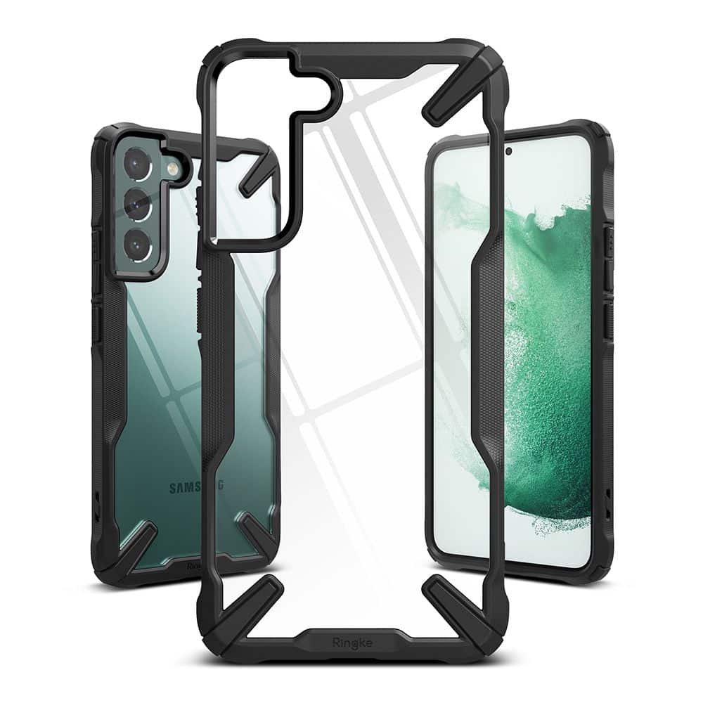 Ringke - Fusion X ovitek za Samsung Galaxy S22 Plus - črn