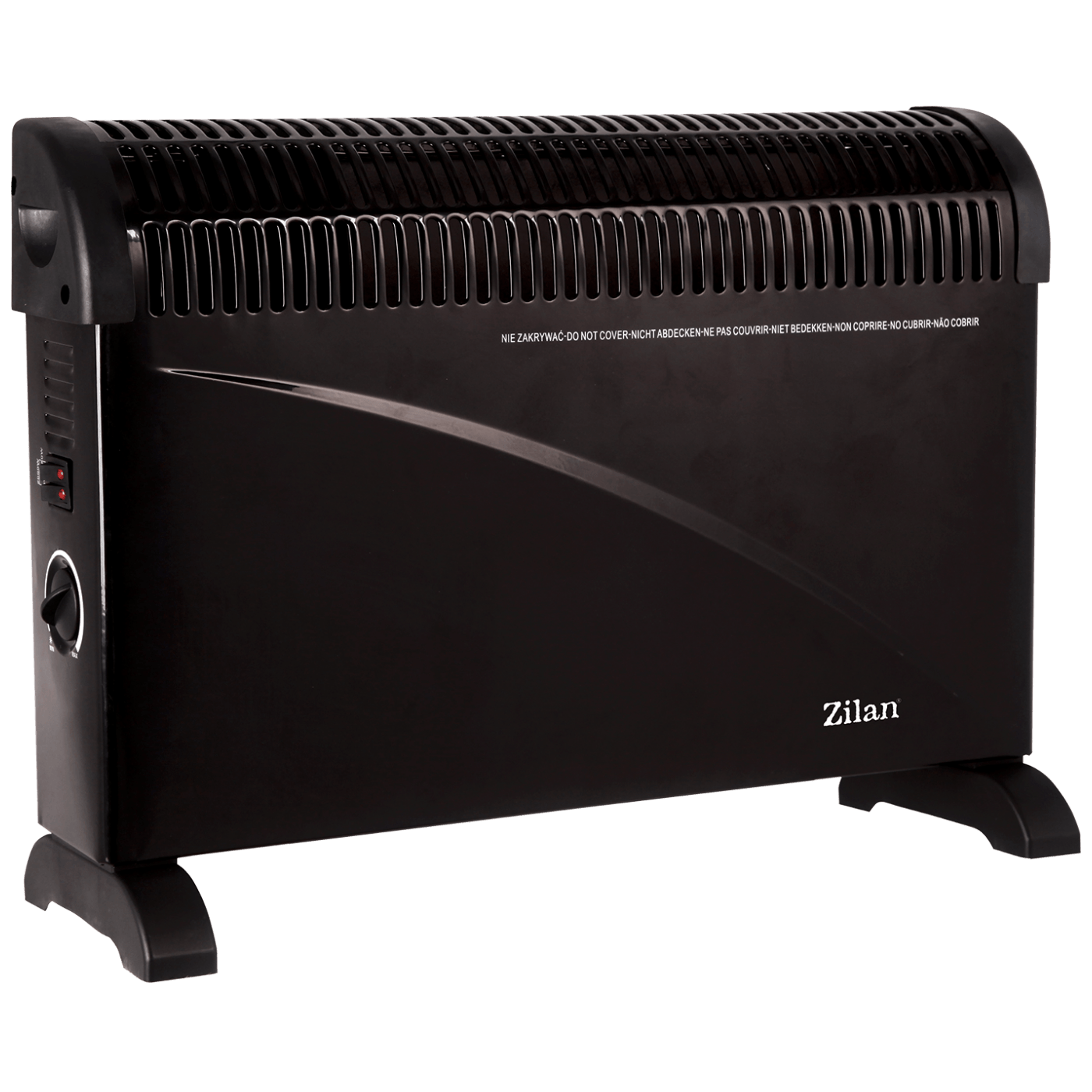 Zilan Grijalica, konvektor, 2000 W, podesiv termostat, crna - ZLN6843/BK