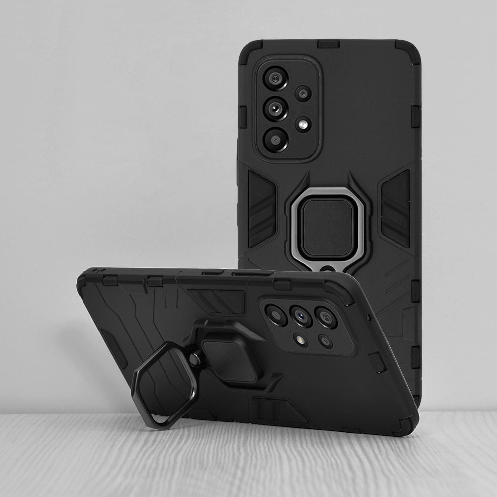Techsuit - Silikonski ovitek Shield za Samsung Galaxy A53 5G - črna