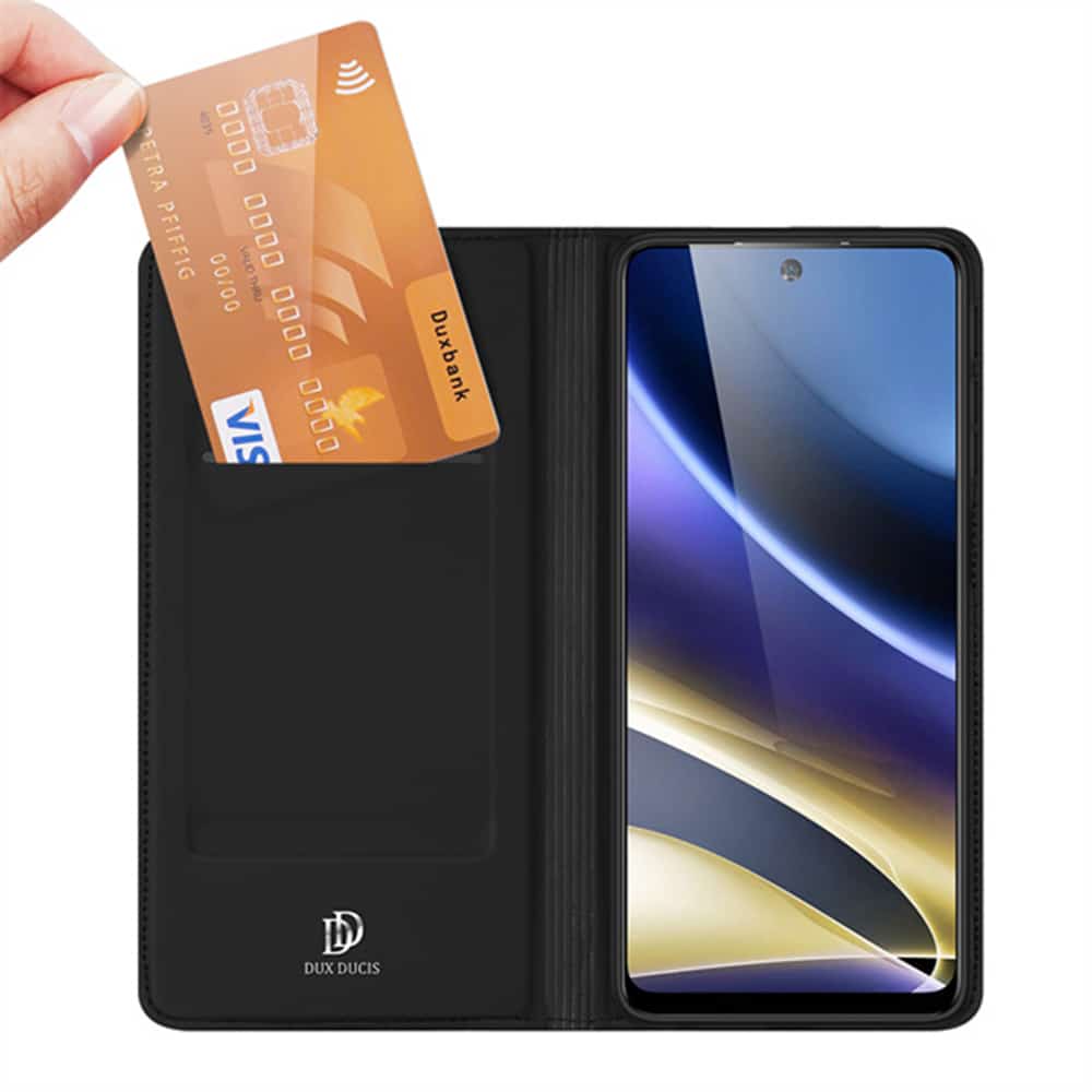 Dux Ducis Skin Pro preklopna torbica za Motorola Moto G51 5G - črna