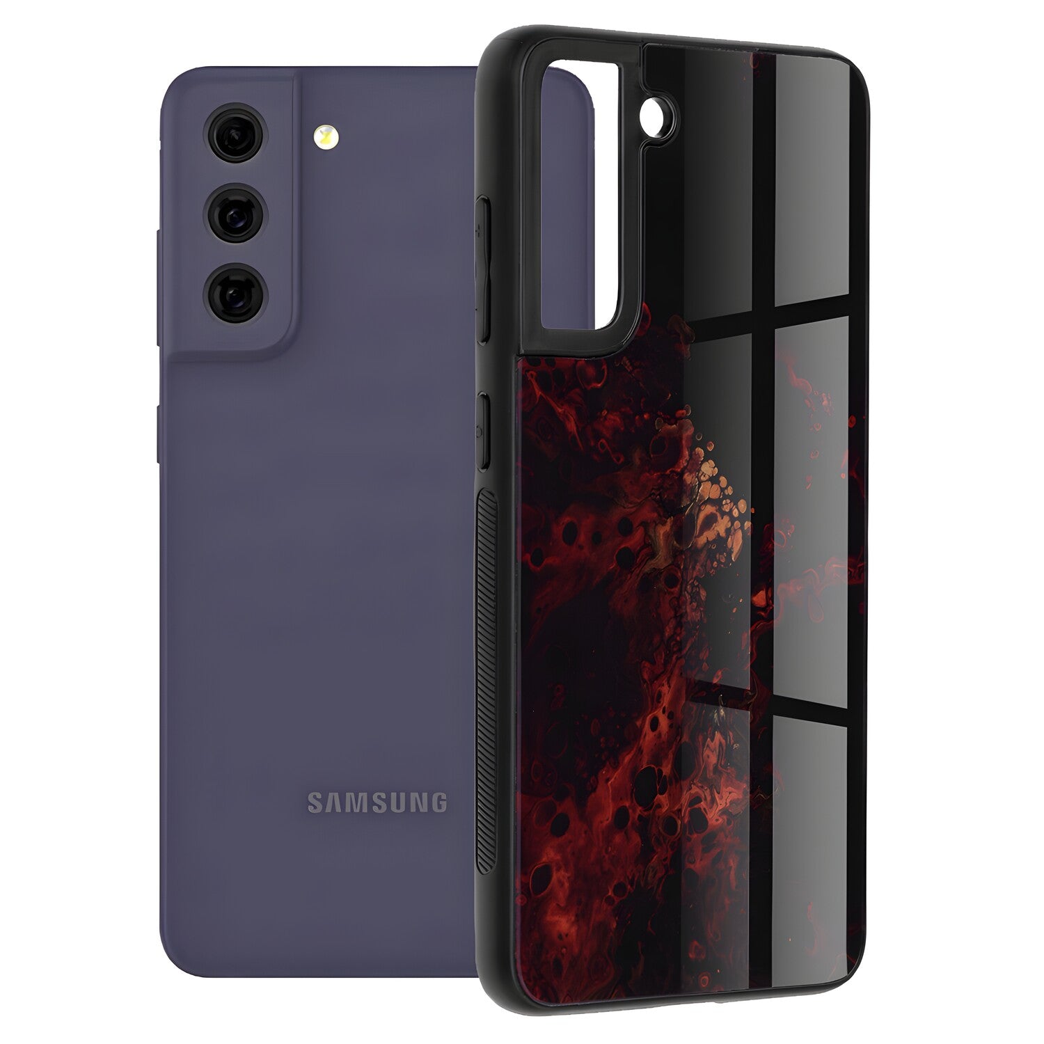 Techsuit futrola - Glaze Series - Samsung Galaxy S21 FE - Višebojna KP29968