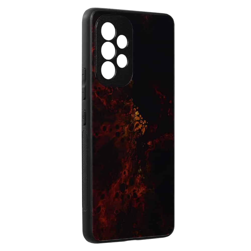 Techsuit Glaze ovitek za Samsung Galaxy A53 5G - Red Nebula