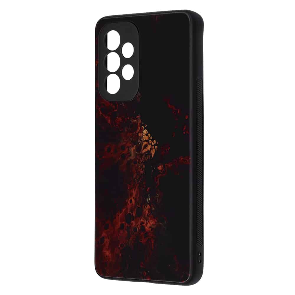 Techsuit Glaze ovitek za Samsung Galaxy A53 5G - Red Nebula