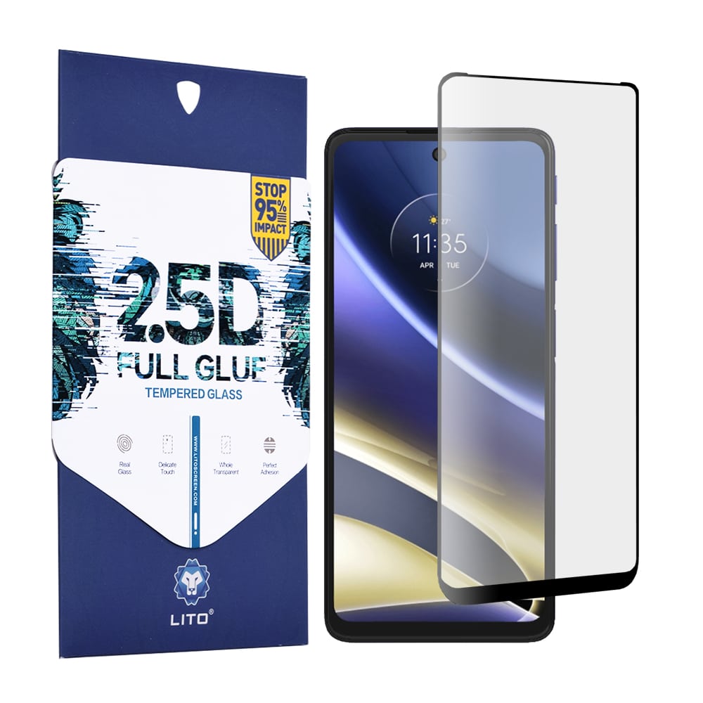 LITO 2.5D FullGlue Glass za Motorola Moto G51 5G