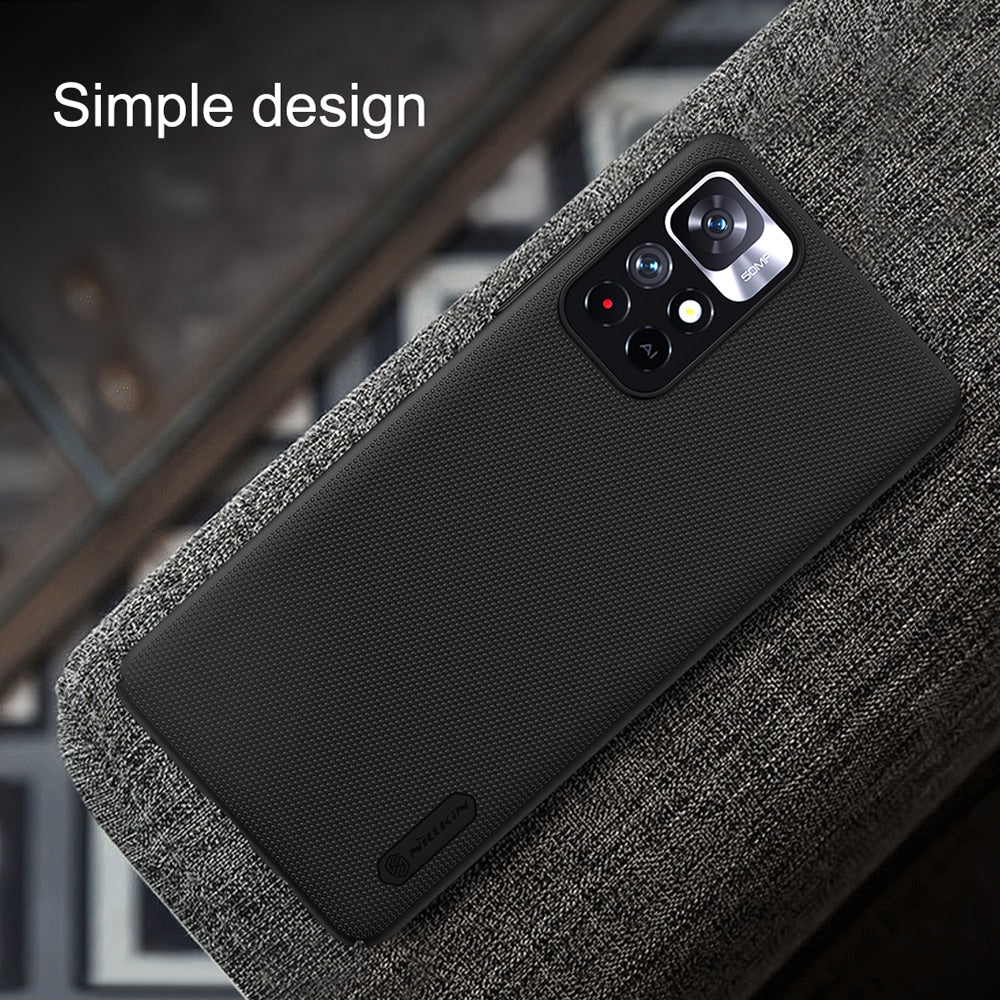 Nillkin - Super Frosted Shield - Xiaomi Poco M4 Pro 5G - črna