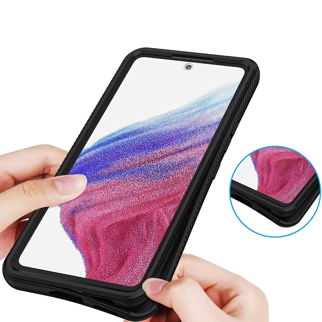 Techsuit - Defense360 Pro + Zaščita zaslona - Samsung Galaxy A53 5G - črna