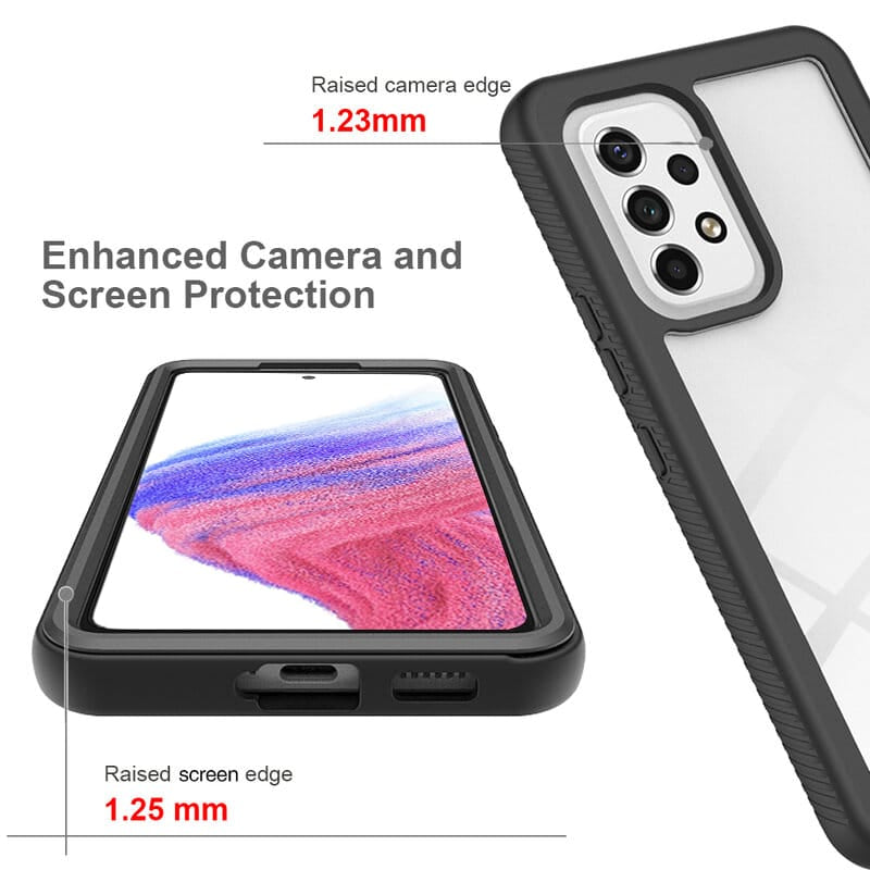 Techsuit - Defense360 Pro + Zaščita zaslona - Samsung Galaxy A53 5G - črna