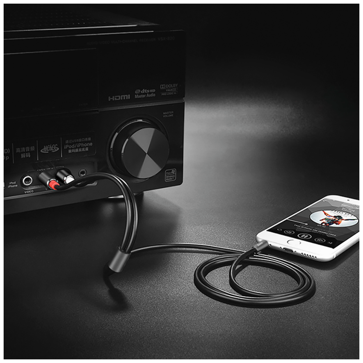 hoco. Audio kabel RCA na 3.5 mm, dužina 1.5 metar - UPA 10 RCA to 3.5mm