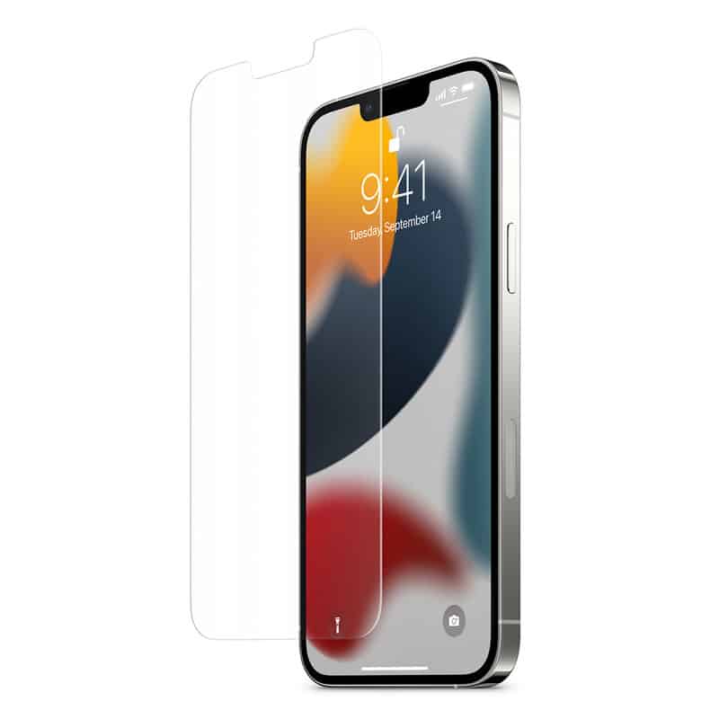 Spigen - Glas.TR EZ-FIT - iPhone 13 / 13 Pro / 14 / 16e - Prozoren
