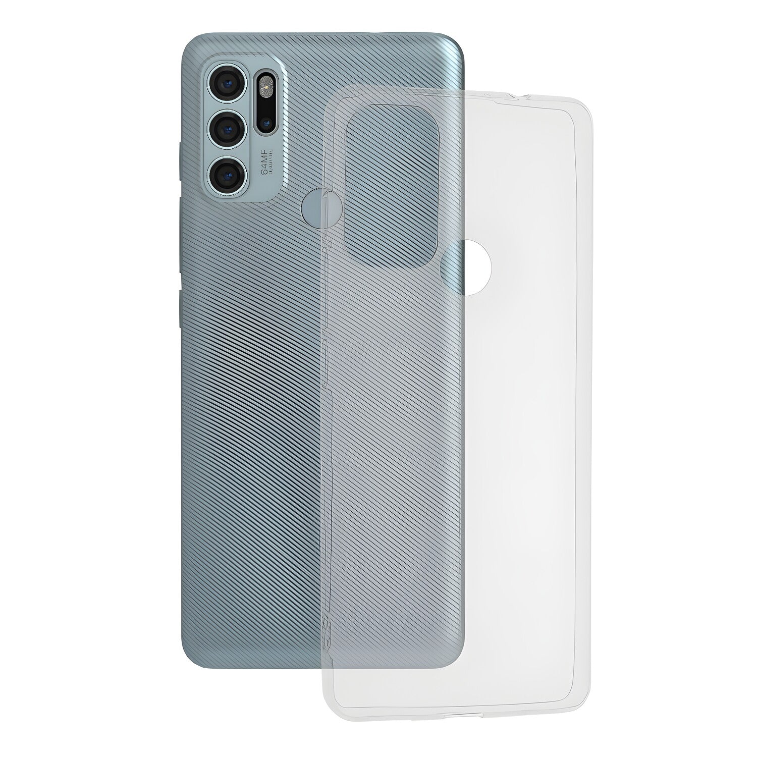 Przezračno zaštitno kućište za Motorola Moto G60S - Prozirna KP30037
