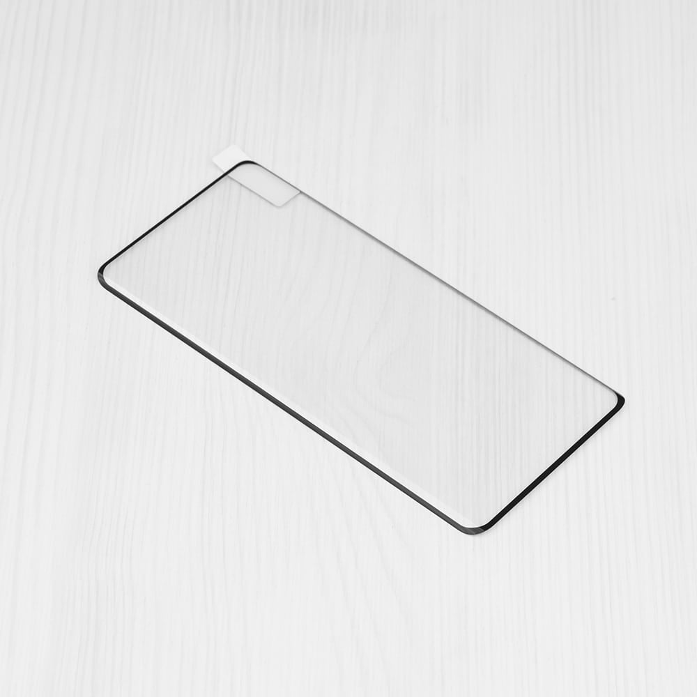 Techsuit – 111D Full Cover / Steklo s polnim lepilom / 3D ukrivljeno steklo za Huawei Pura 70 Pro – črno