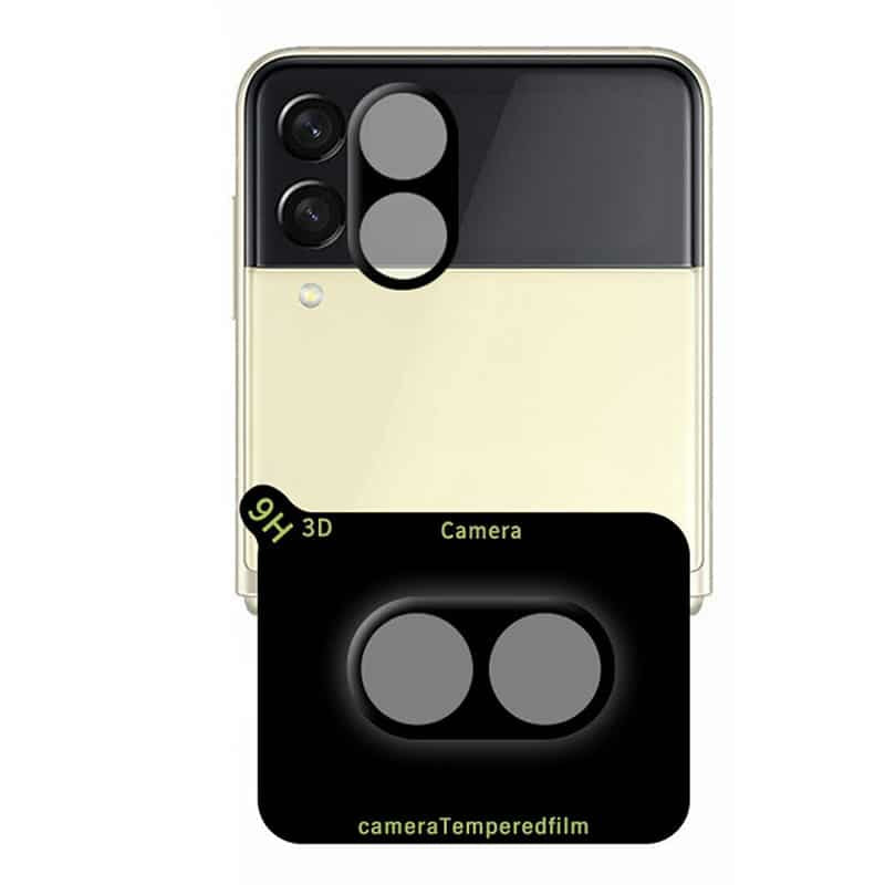 MOCOLO - Silk HD PRO steklo za kamero - Samsung Galaxy Z Flip 3 5G - črno