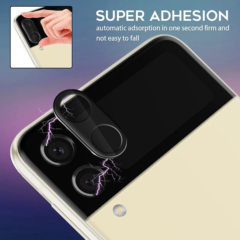 MOCOLO - Silk HD PRO steklo za kamero - Samsung Galaxy Z Flip 3 5G - črno