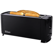 Zilan Toster, 4 šnite kruha, 6 nivoa grijanja, 1000 W, crna - ZLN2706