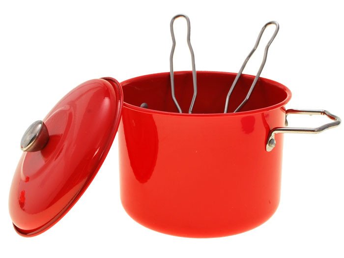 Set dječjeg metalnog posuđa