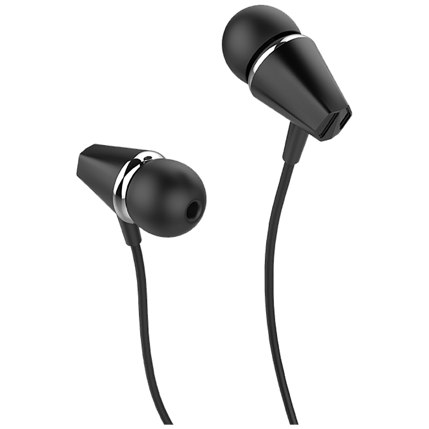 hoco. Slušalke z mikrofonom, 3,5 mm, dolžina kabla 1,2 metra, črne - M34 Honor Black