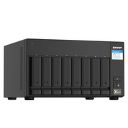 QNAP TS-832PX NAS Tower Ethernet LAN veza Aluminij, Crno AL324