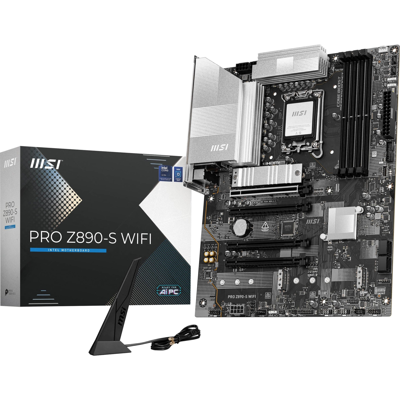MSI PRO Z890-S WIFI matična ploča Intel Z890 LGA 1851 (Socket V1) ATX