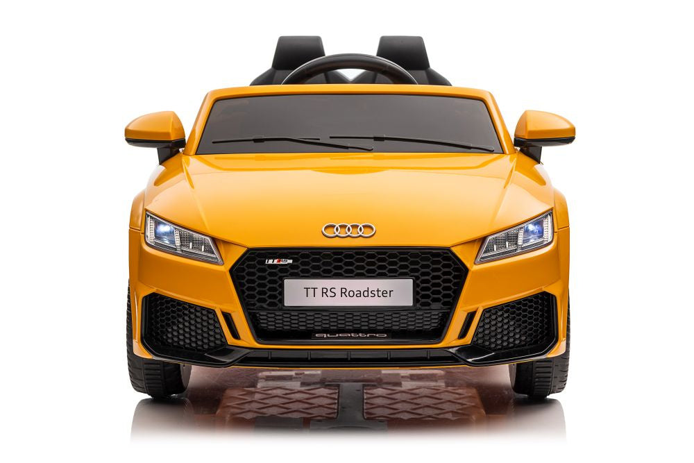 Licencirani auto na akumulator Audi TTRS - žuti