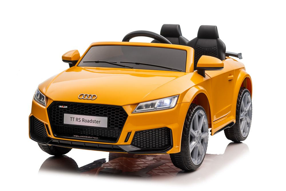 Licencirani auto na akumulator Audi TTRS - žuti