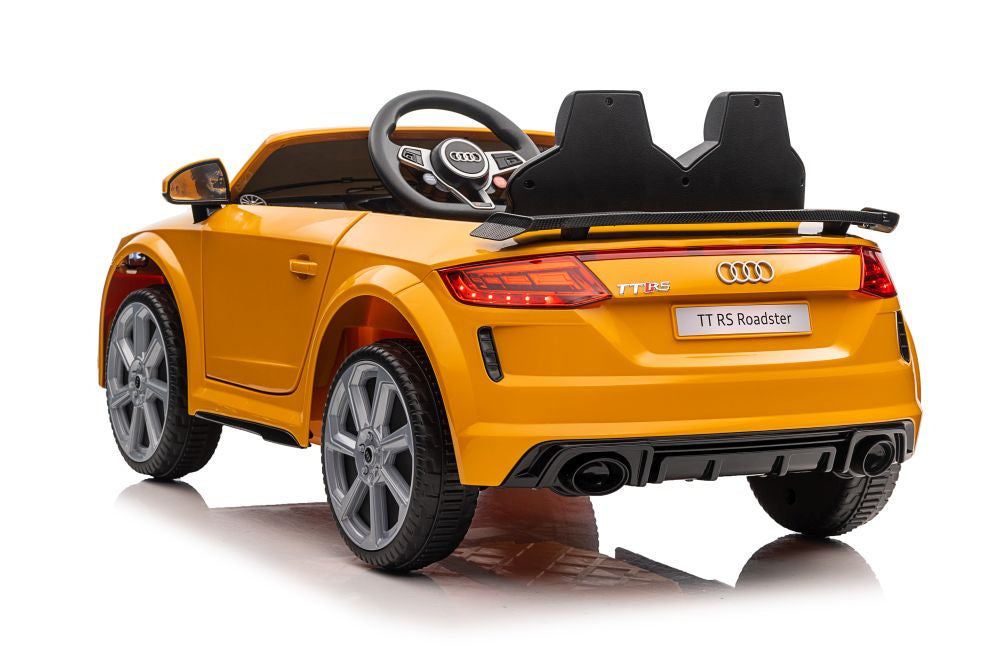 Licencirani auto na akumulator Audi TTRS - žuti