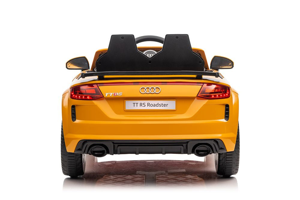 Licencirani auto na akumulator Audi TTRS - žuti