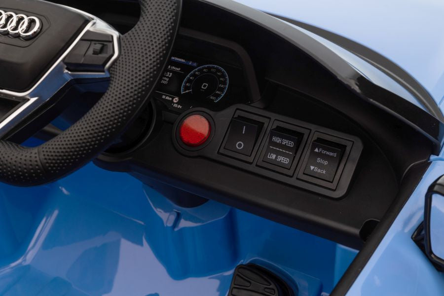 Licencirani auto na akumulator Audi E-Tron GT 4x4 - plavi