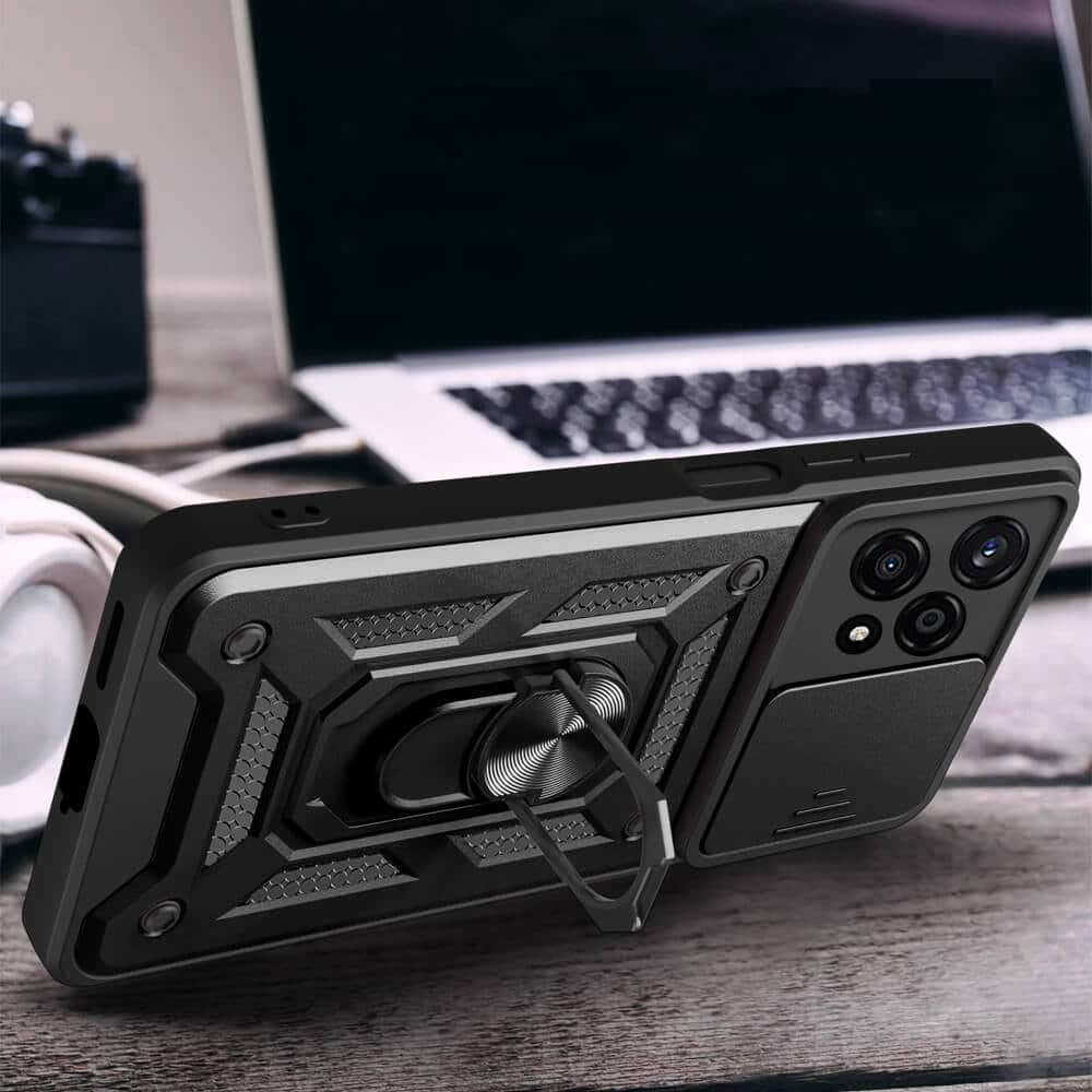 Techsuit – serija CamShield zaščitna maskica za Honor 200 Lite – črna
