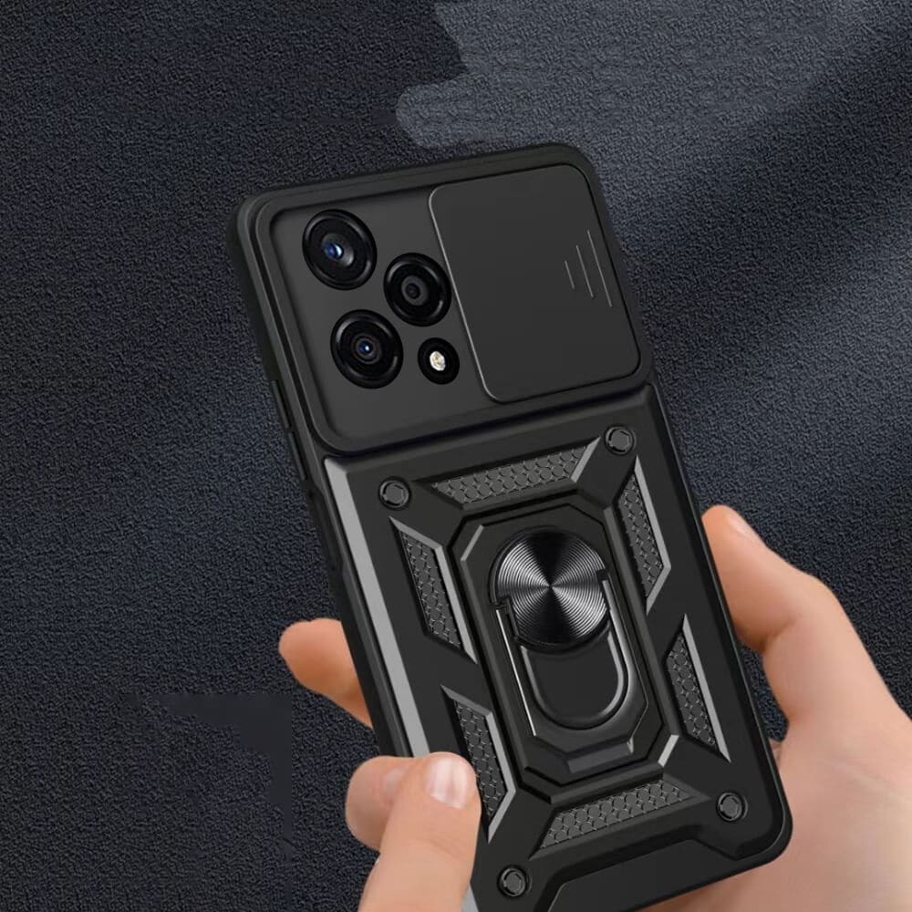 Techsuit – serija CamShield zaščitna maskica za Honor 200 Lite – črna