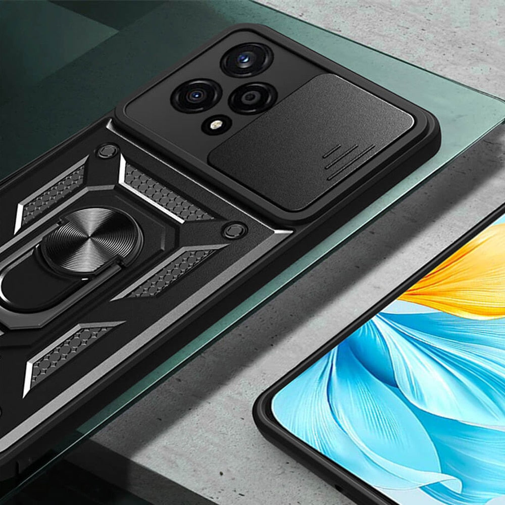 Techsuit – serija CamShield zaščitna maskica za Honor 200 Lite – črna