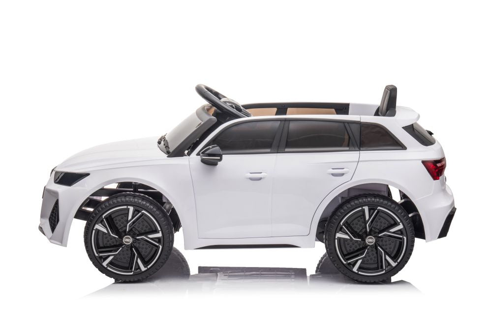Licencirani auto na akumulator Audi RS6 - bijeli