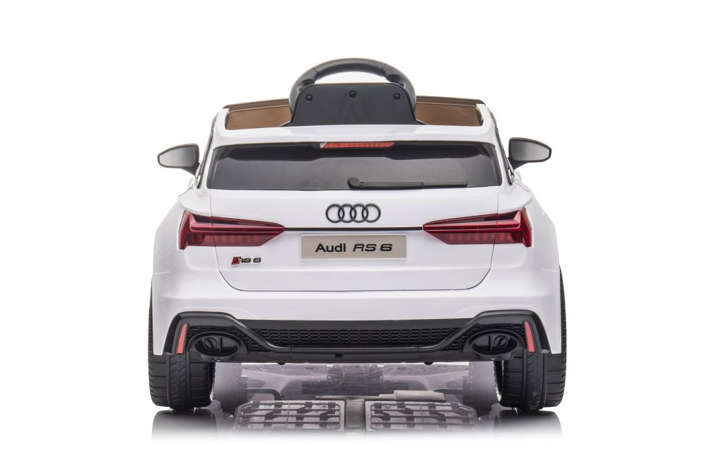 Licencirani auto na akumulator Audi RS6 - bijeli