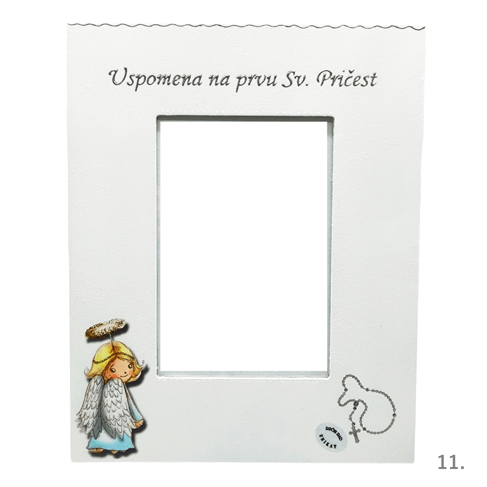 Personalizirani okvirji za prvo sveto obhajilo za dekleta – Naj bodo spomini nepozabni - 11. - 151167