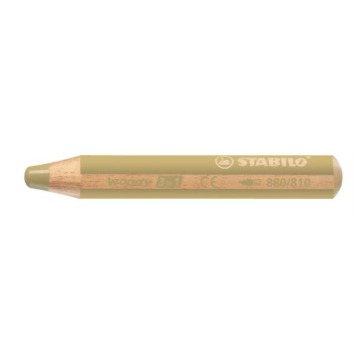 STABILO woody 3 in 1 Zlatno 1 kom