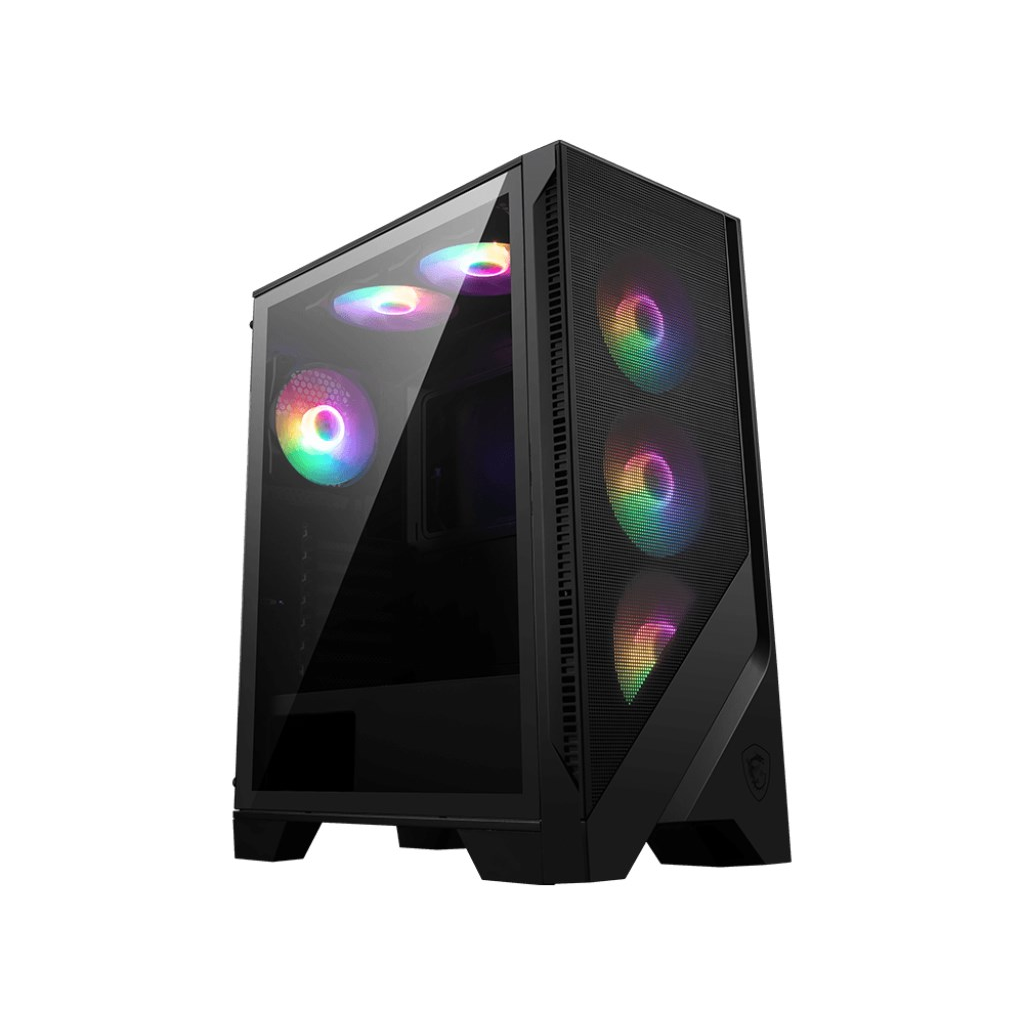 MSI MAG FORGE 120A AIRFLOW računalno kućište Midi Tower Crno, Prozirno