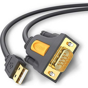 Ugreen 20222 prilagodnik za video kabel 2 m RS-232 USB Tip-A