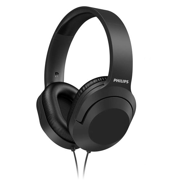 Philips TAH2005BK/00 naglavne slušalice i slušalice s ugrađenim mikrofonom Žičano Obruč za glavu Glazba Crno