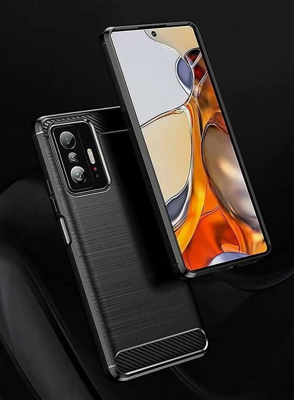 KARBONSKA maska za XIAOMI 11T / 11T PRO črna