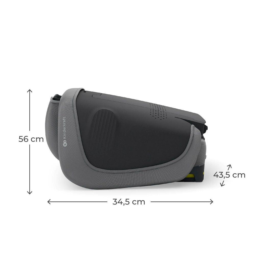 Kinderkraft autosjedalica Unity 2 i-Size 15-36 kg (100-150 cm), Gray