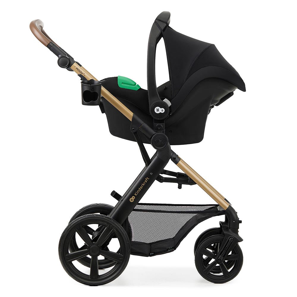 Kinderkraft Kolica Moov 2 4u1 MINK PRO, Pure Black