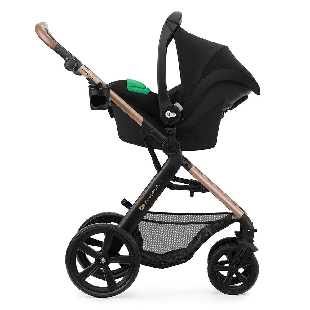 Kinderkraft Kolica Moov 2 3u1 MINK PRO, Sand Beige Peach