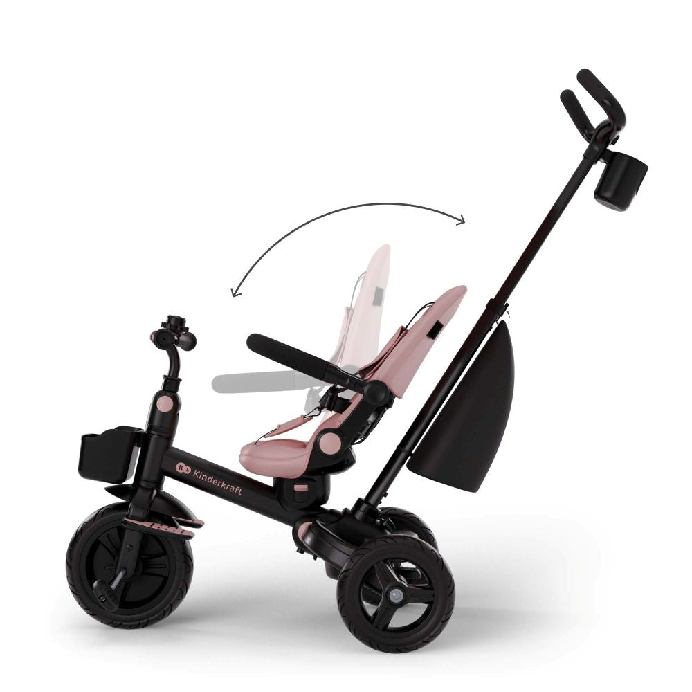 Kinderkraft Tricikl AVEO Plus 2, Pink