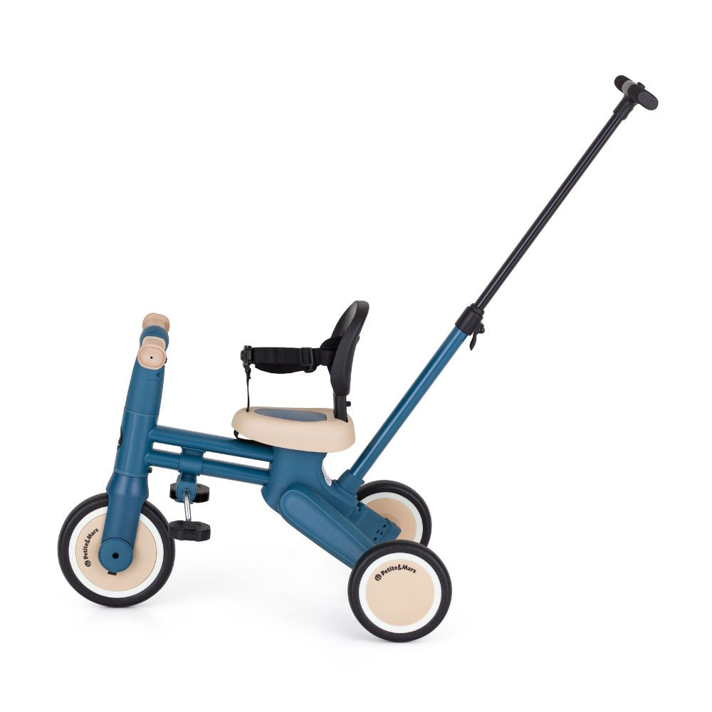 PETITE&MARS Tricikl Drift 4 u 1, Ocean Blue