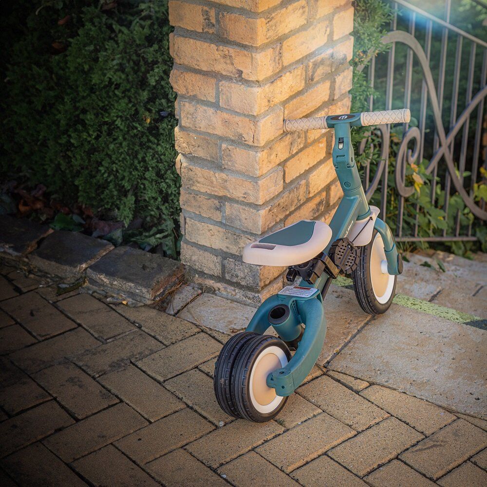 PETITE&MARS Tricikl Turbo Plus 5 u 1, Misty Green