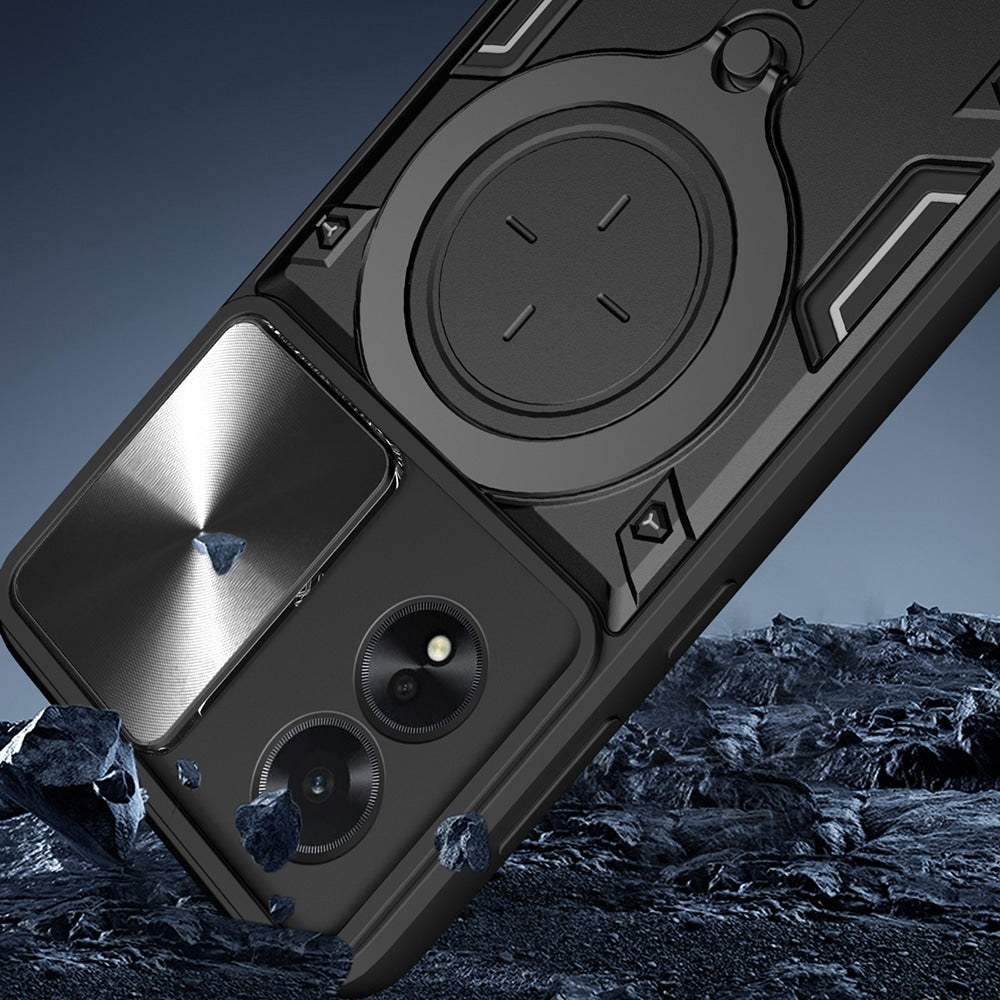 Techsuit CamGuard Pro zaščitna maska za Honor 200 Lite - črna