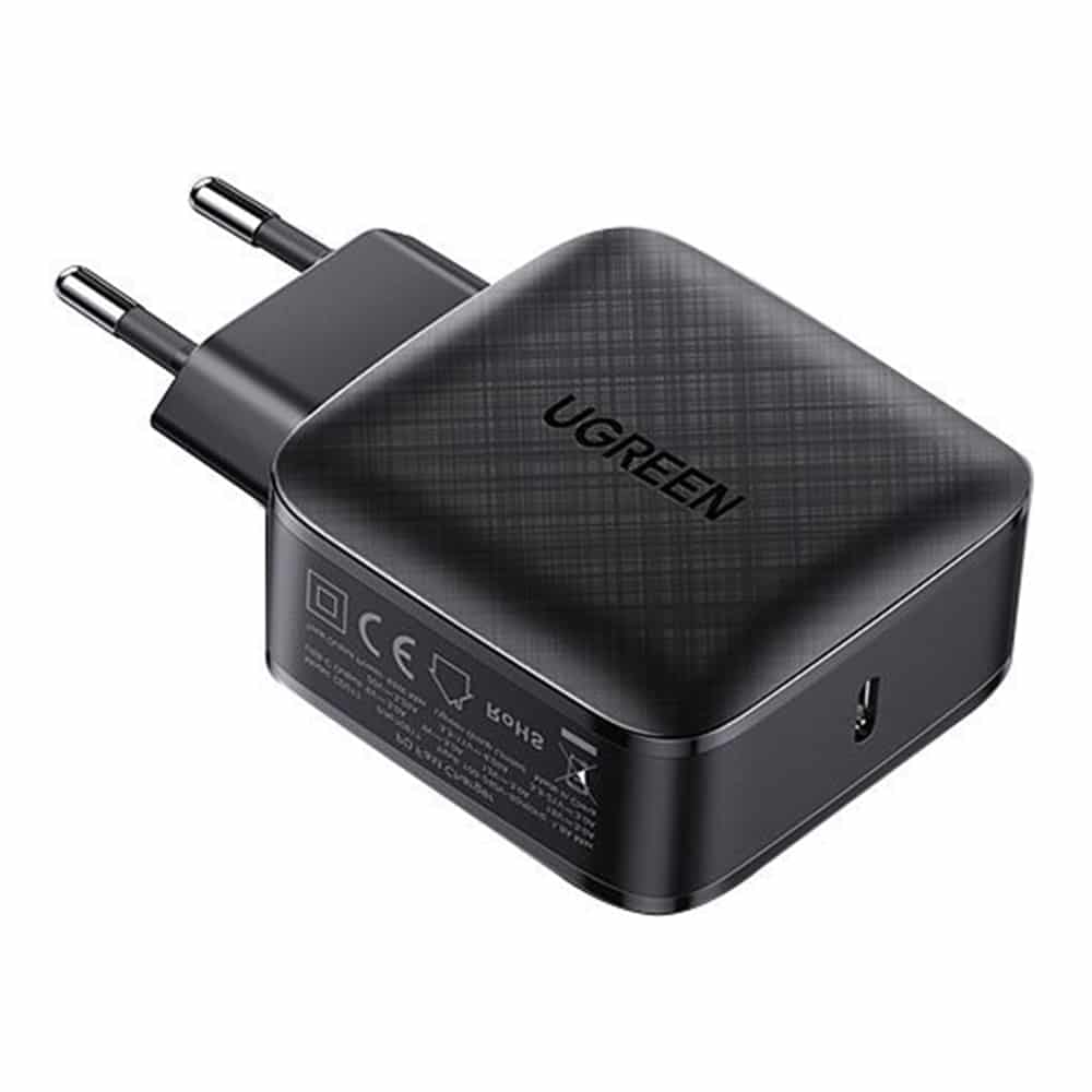Ugreen - zidni punjač (70817) - Type-C- PD GaN 3.0 - 65W 4A - crni