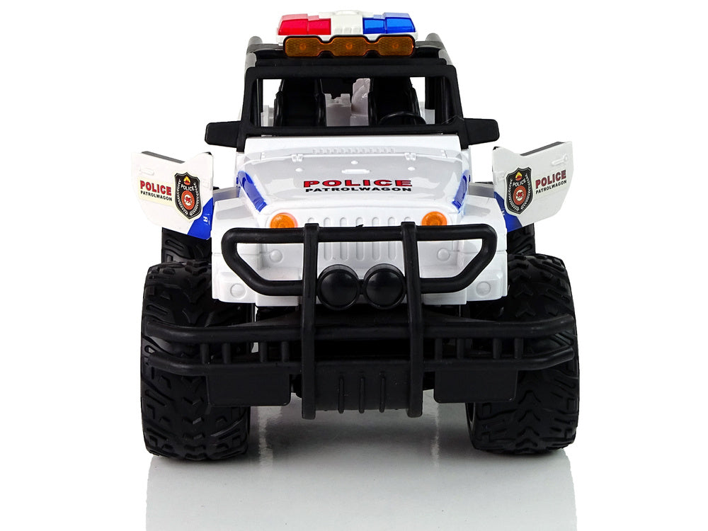 Auto na daljinsko upravljanje JEEP Police Patrol  - bijeli