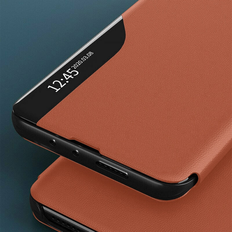 Techsuit - serija eFold - Samsung Galaxy A22 5G - oranžna