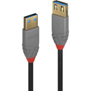 Lindy 36762 USB kabel 2 m USB 3.2 Gen 1 (3.1 Gen 1) USB A Crno