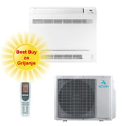 AZURI KLIMA UREĐAJ 2,7kW AZI-FO25VD - podna, za prostor do 25m2, A++ energetska klasa, Wi-Fi